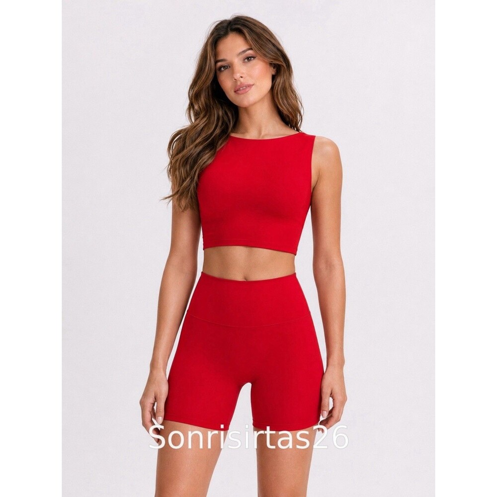 Lululemon Bend This Boat Scoop Bra Size S/M Oxford Red Reversible A-C Cups NWT
